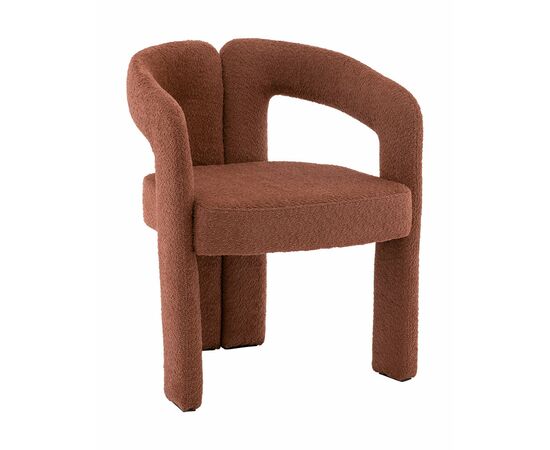 Стул Болинджер букле терракотовый | Интернет магазин мебели и декора LifeDekor