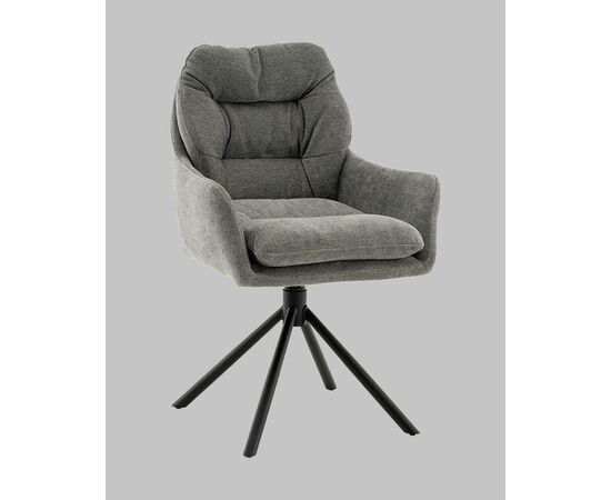 Стул Ральфио букле серый, изображение 2 | Интернет магазин мебели и декора LifeDekor