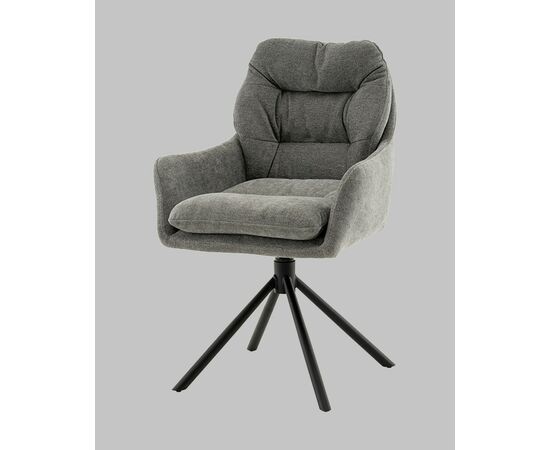 Стул Ральфио букле серый, изображение 3 | Интернет магазин мебели и декора LifeDekor