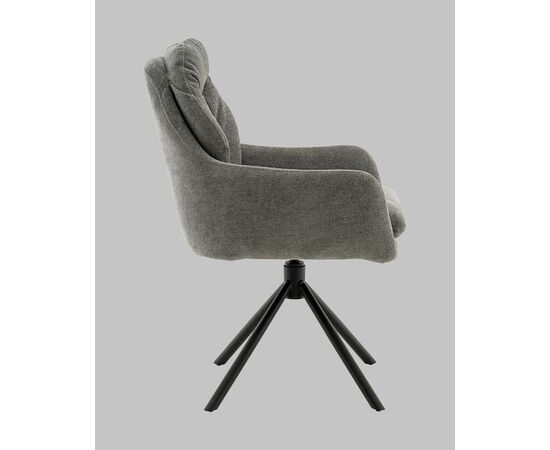 Стул Ральфио букле серый, изображение 5 | Интернет магазин мебели и декора LifeDekor