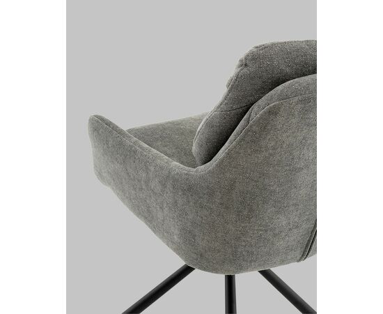 Стул Ральфио букле серый, изображение 8 | Интернет магазин мебели и декора LifeDekor
