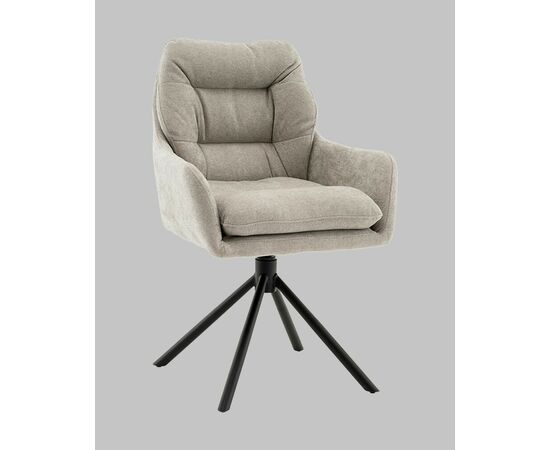 Стул Ральфио букле светло-серый, изображение 2 | Интернет магазин мебели и декора LifeDekor