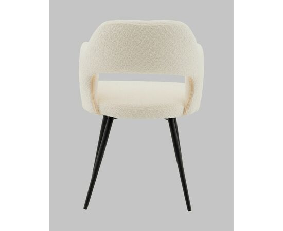 Стул Роккиана букле молочный, изображение 5 | Интернет магазин мебели и декора LifeDekor