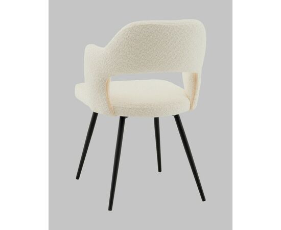 Стул Роккиана букле молочный, изображение 6 | Интернет магазин мебели и декора LifeDekor