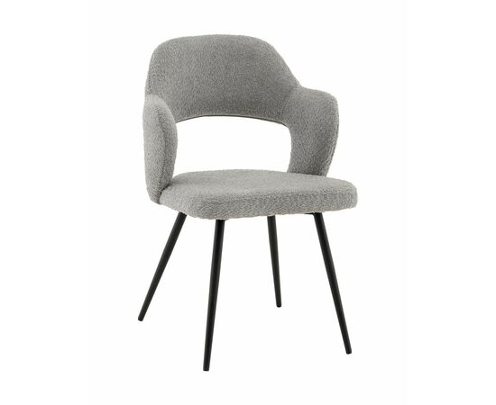 Стул Роккиана букле светло-серый | Интернет магазин мебели и декора LifeDekor