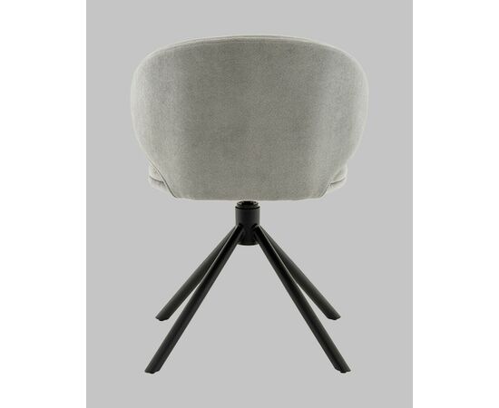Стул Труфальд велюр светло-серый, изображение 5 | Интернет магазин мебели и декора LifeDekor