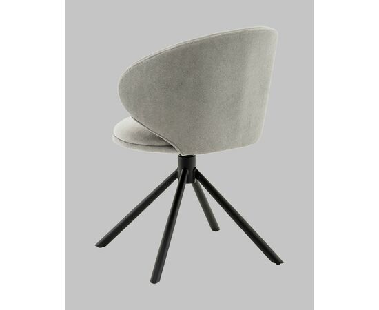 Стул Труфальд велюр светло-серый, изображение 6 | Интернет магазин мебели и декора LifeDekor