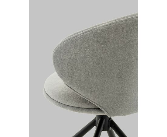 Стул Труфальд велюр светло-серый, изображение 7 | Интернет магазин мебели и декора LifeDekor