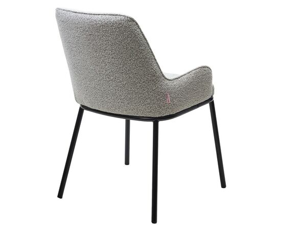 Стул BRIO UF995-02, букле / черный каркас  / Товарный знак DISAUR, изображение 7 | Интернет магазин мебели и декора LifeDekor