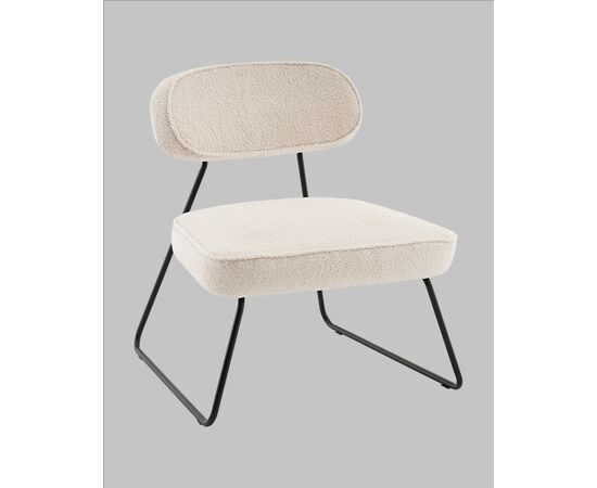 Кресло Kate new ткань букле бежевый, изображение 2 | Интернет магазин мебели и декора LifeDekor