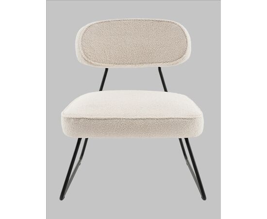 Кресло Kate new ткань букле бежевый, изображение 3 | Интернет магазин мебели и декора LifeDekor