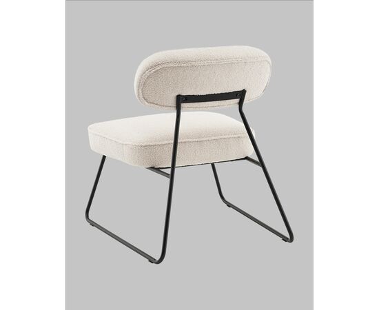 Кресло Kate new ткань букле бежевый, изображение 4 | Интернет магазин мебели и декора LifeDekor