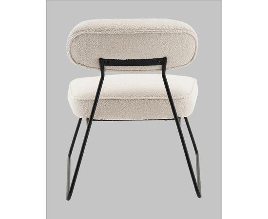 Кресло Kate new ткань букле бежевый, изображение 5 | Интернет магазин мебели и декора LifeDekor