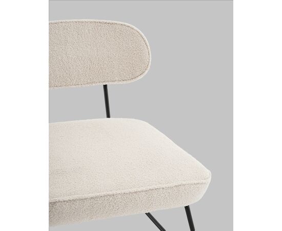 Кресло Kate new ткань букле бежевый, изображение 8 | Интернет магазин мебели и декора LifeDekor