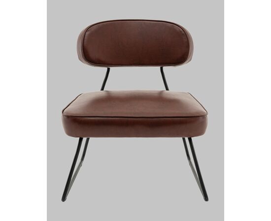 Кресло Kate new ткань экокожа бордово-коричневый, изображение 3 | Интернет магазин мебели и декора LifeDekor