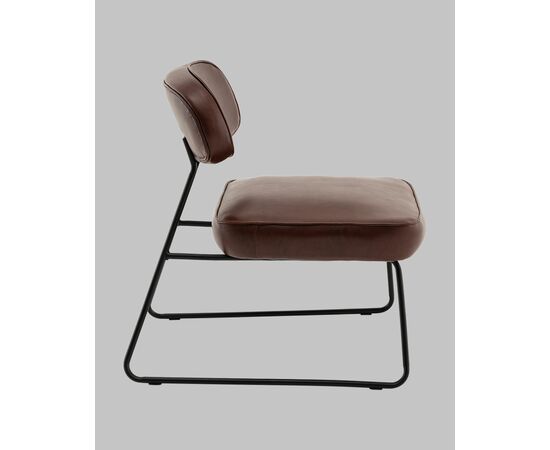 Кресло Kate new ткань экокожа бордово-коричневый, изображение 4 | Интернет магазин мебели и декора LifeDekor