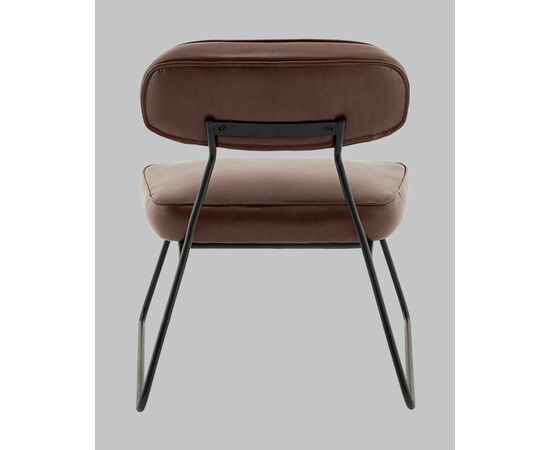 Кресло Kate new ткань экокожа бордово-коричневый, изображение 5 | Интернет магазин мебели и декора LifeDekor