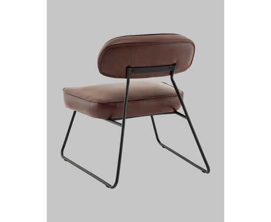 Кресло Kate new ткань экокожа бордово-коричневый, изображение 6 | Интернет магазин мебели и декора LifeDekor