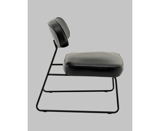 Кресло Kate new ткань экокожа чёрный, изображение 4 | Интернет магазин мебели и декора LifeDekor