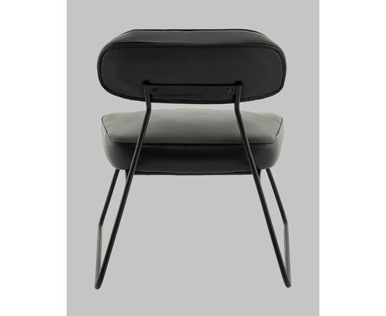 Кресло Kate new ткань экокожа чёрный, изображение 5 | Интернет магазин мебели и декора LifeDekor