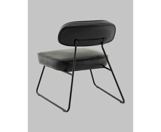 Кресло Kate new ткань экокожа чёрный, изображение 6 | Интернет магазин мебели и декора LifeDekor