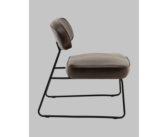 Кресло Kate new ткань экокожа коричневый, изображение 4 | Интернет магазин мебели и декора LifeDekor