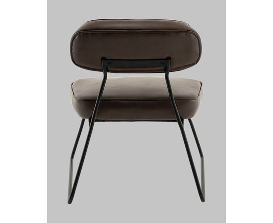 Кресло Kate new ткань экокожа коричневый, изображение 5 | Интернет магазин мебели и декора LifeDekor