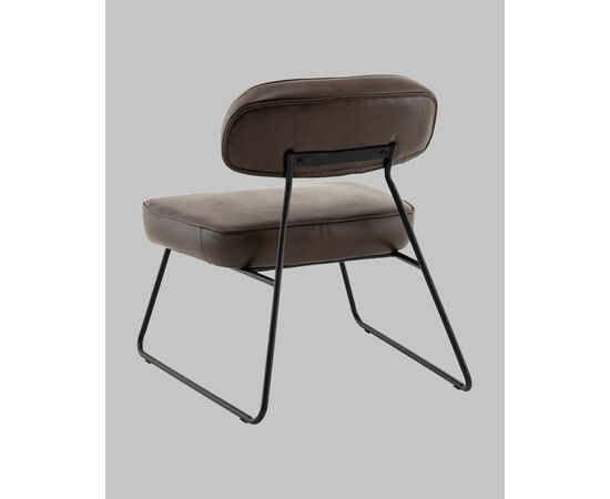 Кресло Kate new ткань экокожа коричневый, изображение 6 | Интернет магазин мебели и декора LifeDekor