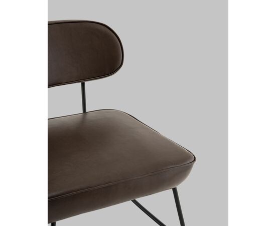 Кресло Kate new ткань экокожа коричневый, изображение 7 | Интернет магазин мебели и декора LifeDekor