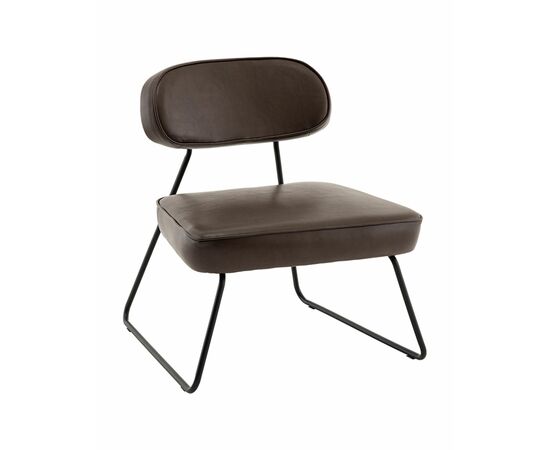 Кресло Kate new ткань экокожа коричневый | Интернет магазин мебели и декора LifeDekor