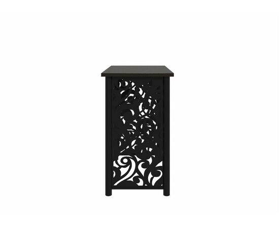 Туалетный столик Пармин черный шагрень, изображение 7 | Интернет магазин мебели и декора LifeDekor