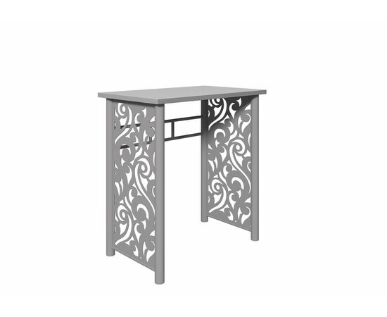 Туалетный столик Пармин серый шагрень | Интернет магазин мебели и декора LifeDekor