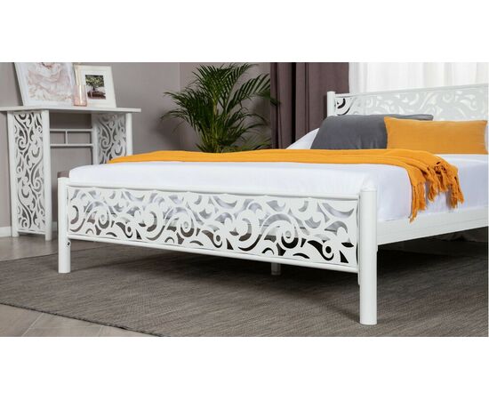 Кровать Парма 160*200, белый шагрень, изображение 4 | Интернет магазин мебели и декора LifeDekor