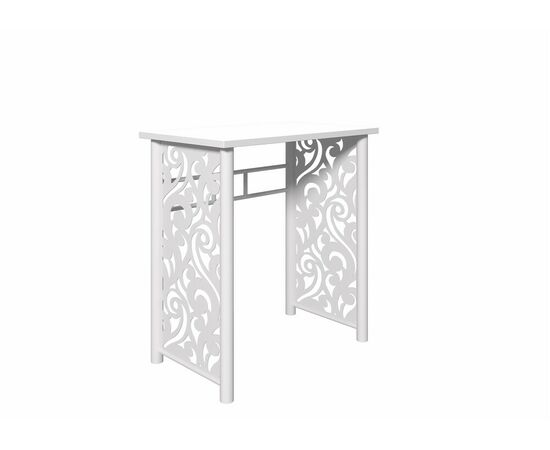 Туалетный столик Пармин белый шагрень | Интернет магазин мебели и декора LifeDekor