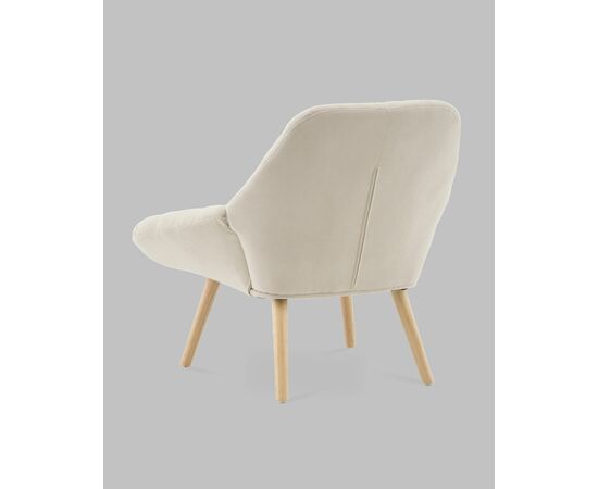 Кресло Олби Страйпс белый, изображение 7 | Интернет магазин мебели и декора LifeDekor