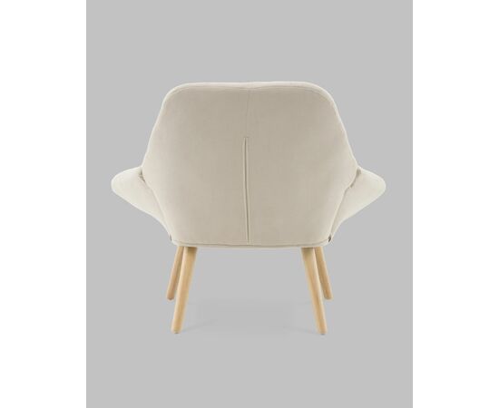 Кресло Олби Страйпс белый, изображение 8 | Интернет магазин мебели и декора LifeDekor