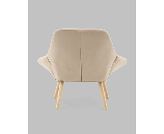 Кресло Олби Страйпс бежевый, изображение 7 | Интернет магазин мебели и декора LifeDekor