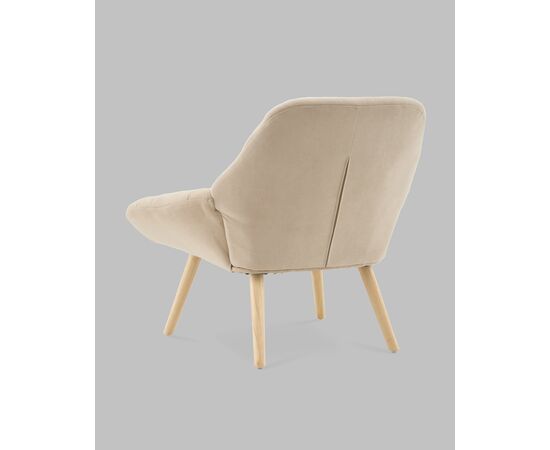 Кресло Олби Страйпс бежевый, изображение 8 | Интернет магазин мебели и декора LifeDekor