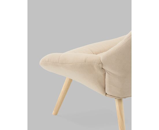 Кресло Олби Страйпс бежевый, изображение 9 | Интернет магазин мебели и декора LifeDekor