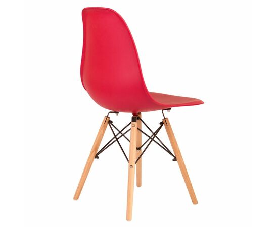 Стул Eames красный, изображение 3 | Интернет магазин мебели и декора LifeDekor