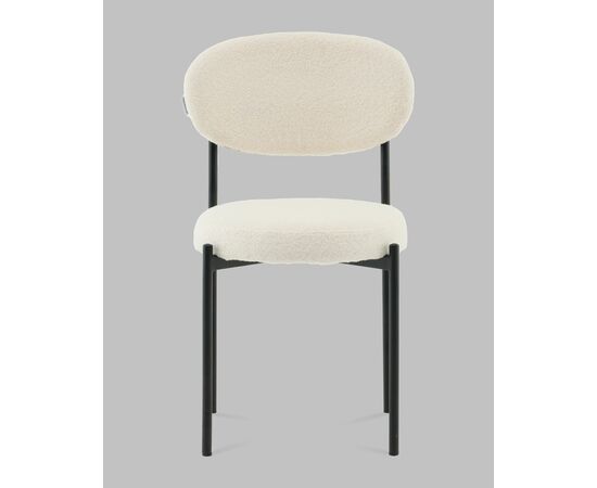 Стул Бриф DD букле молочный 4 шт., изображение 3 | Интернет магазин мебели и декора LifeDekor