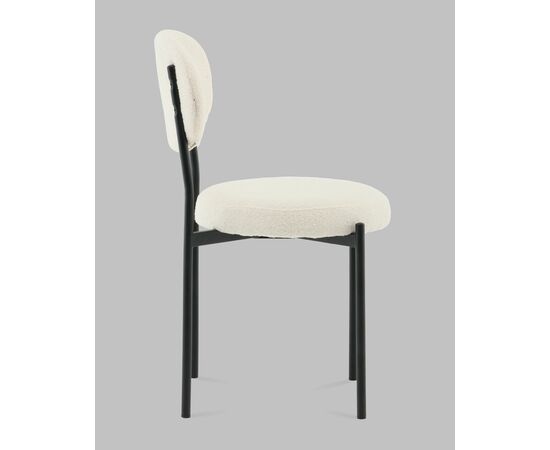 Стул Бриф DD букле молочный 4 шт., изображение 4 | Интернет магазин мебели и декора LifeDekor