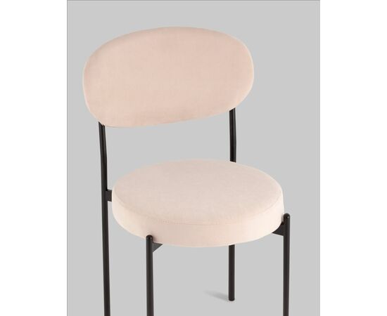 Стул Бриф DD велюр бежевый, изображение 8 | Интернет магазин мебели и декора LifeDekor