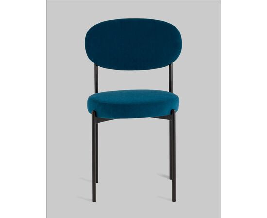 Стул Бриф DD велюр синий, изображение 3 | Интернет магазин мебели и декора LifeDekor
