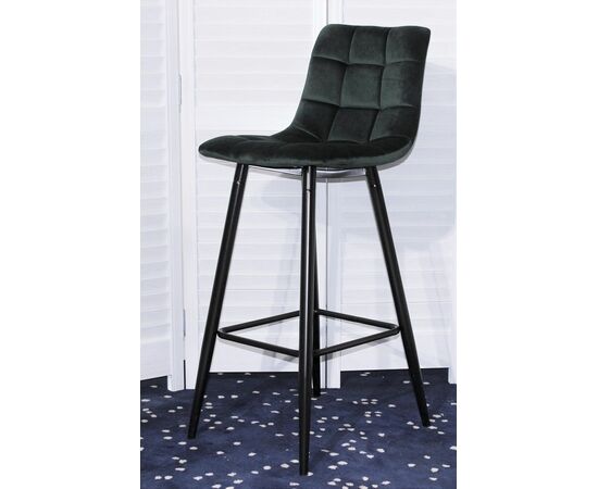 Барный стул LECCO UF910-14 DARK GREEN, велюр, 4 шт./2 кор. М-City, изображение 2 | Интернет магазин мебели и декора LifeDekor