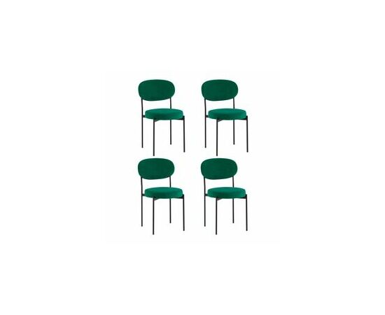 Стул Бриф DD велюр зелёный 4 шт. | Интернет магазин мебели и декора LifeDekor