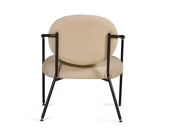 Лаунж кресло EGO, велюр бежевый, изображение 7 | Интернет магазин мебели и декора LifeDekor