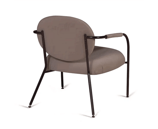 Лаунж кресло EGO, велюр коричневый, изображение 6 | Интернет магазин мебели и декора LifeDekor