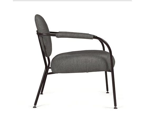 Лаунж кресло EGO, микромех темный, изображение 7 | Интернет магазин мебели и декора LifeDekor