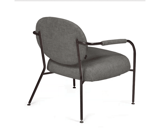 Лаунж кресло EGO, микромех темный, изображение 8 | Интернет магазин мебели и декора LifeDekor